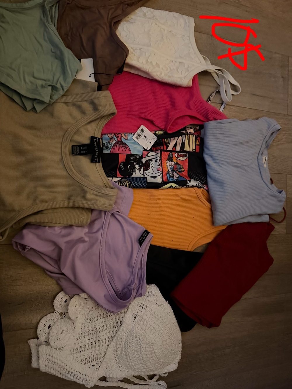 12 pack of tops